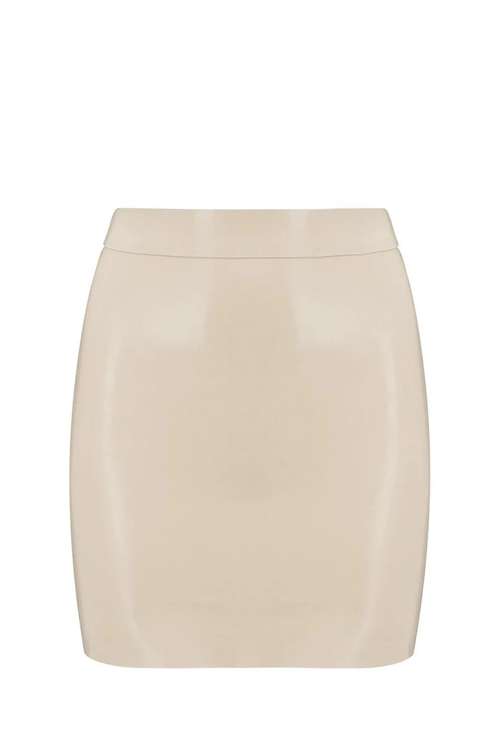 Latex Mini Skirt