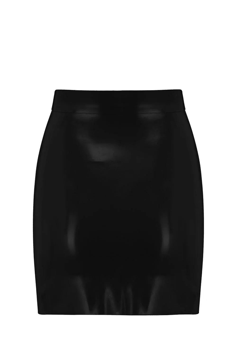 Latex Mini Skirt