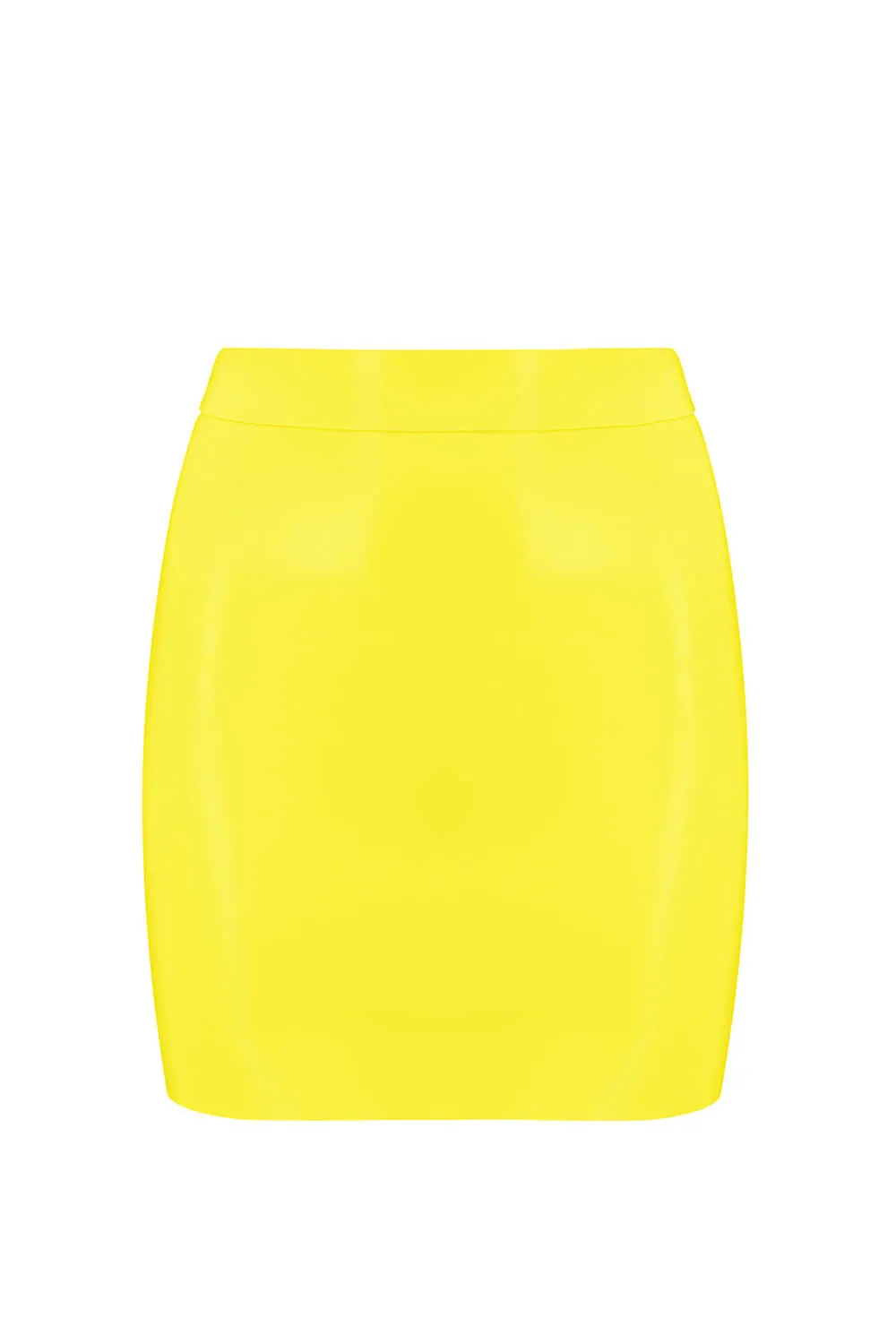 Latex Mini Skirt