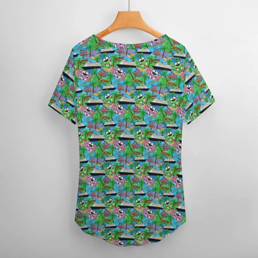 Let's Cruise Women's V-Neck T-Shirt