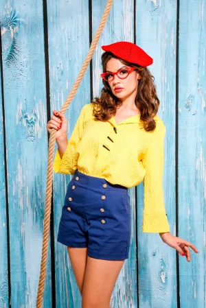 Limoncello Blazer Blouse