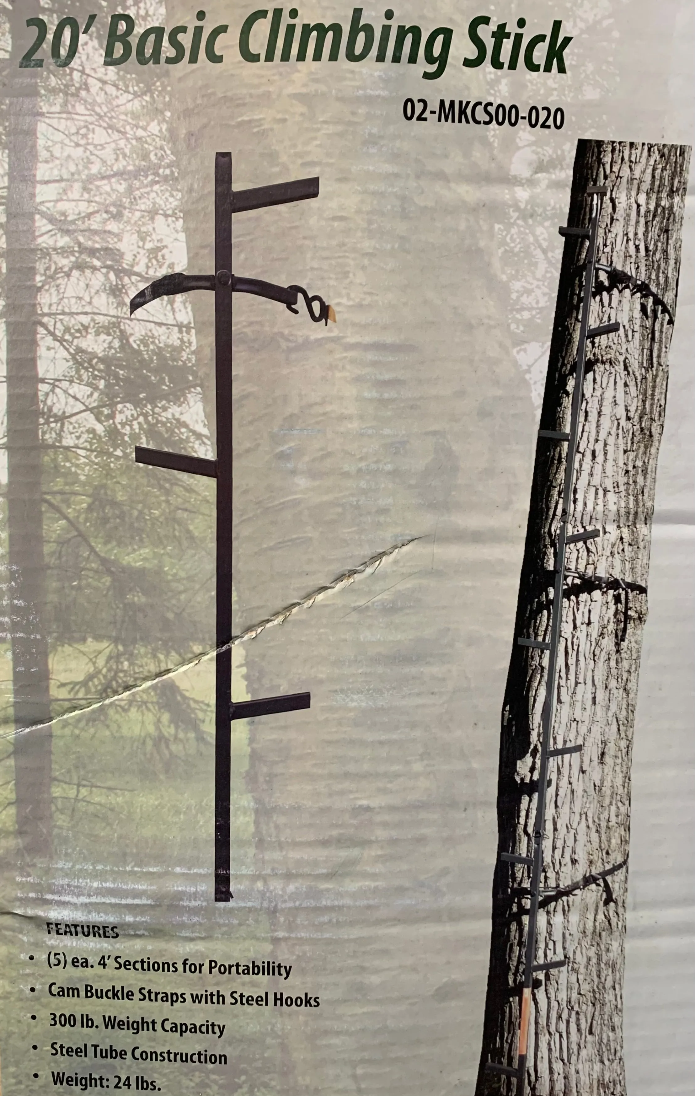 Marksman 20 Foot Basic Climbing Sticks