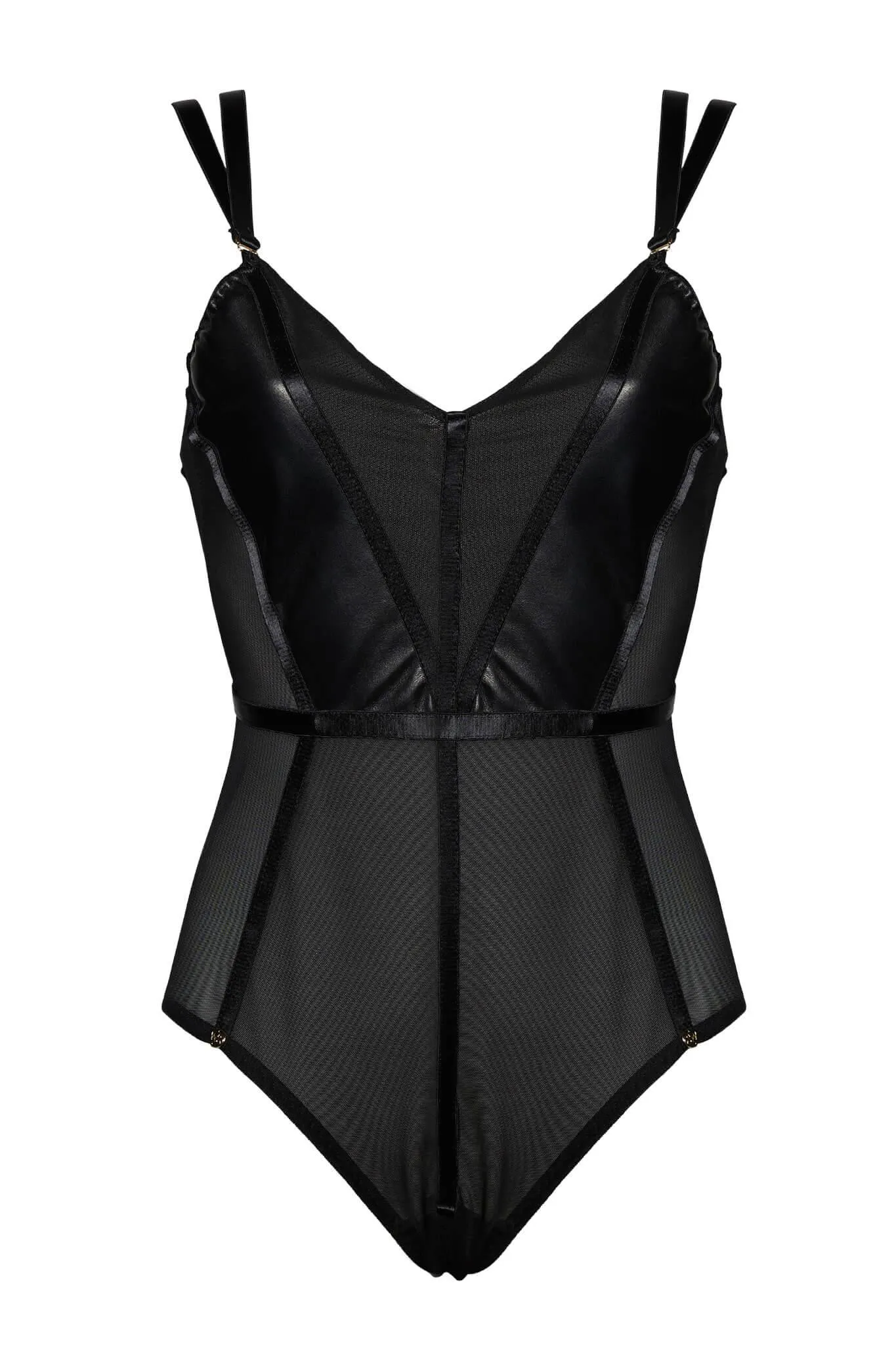 Mia Leather Bodysuit