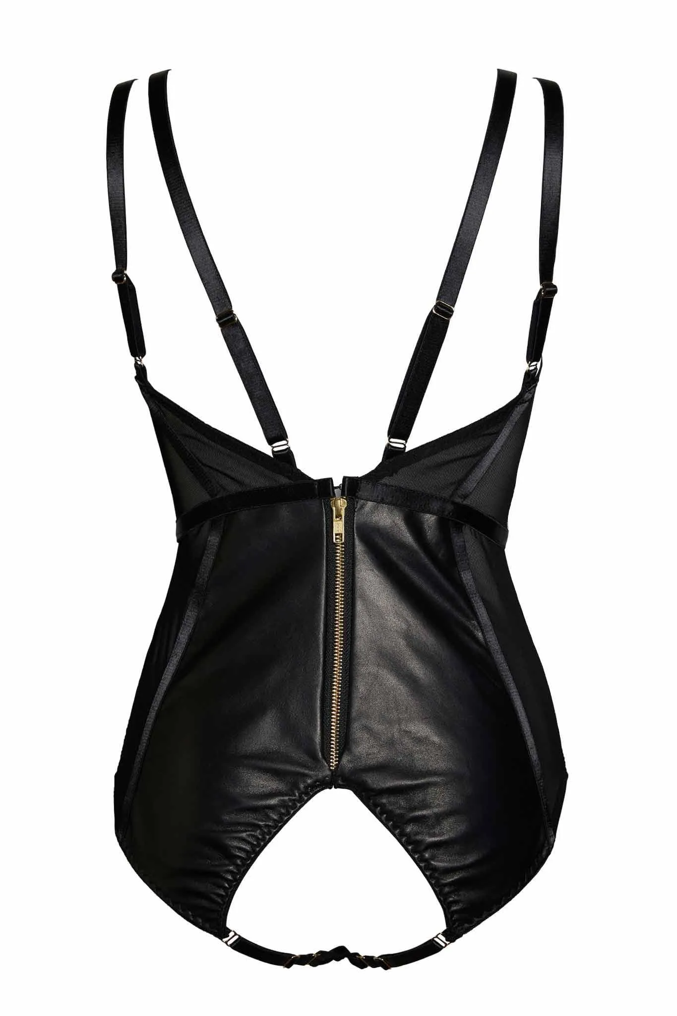 Mia Leather Bodysuit