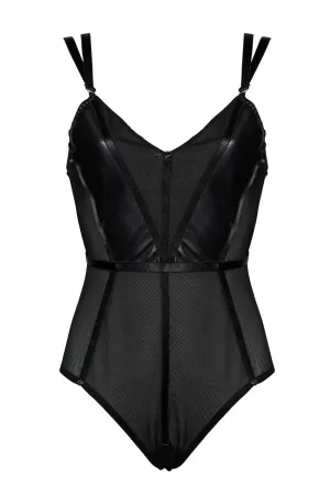 Mia Leather Bodysuit