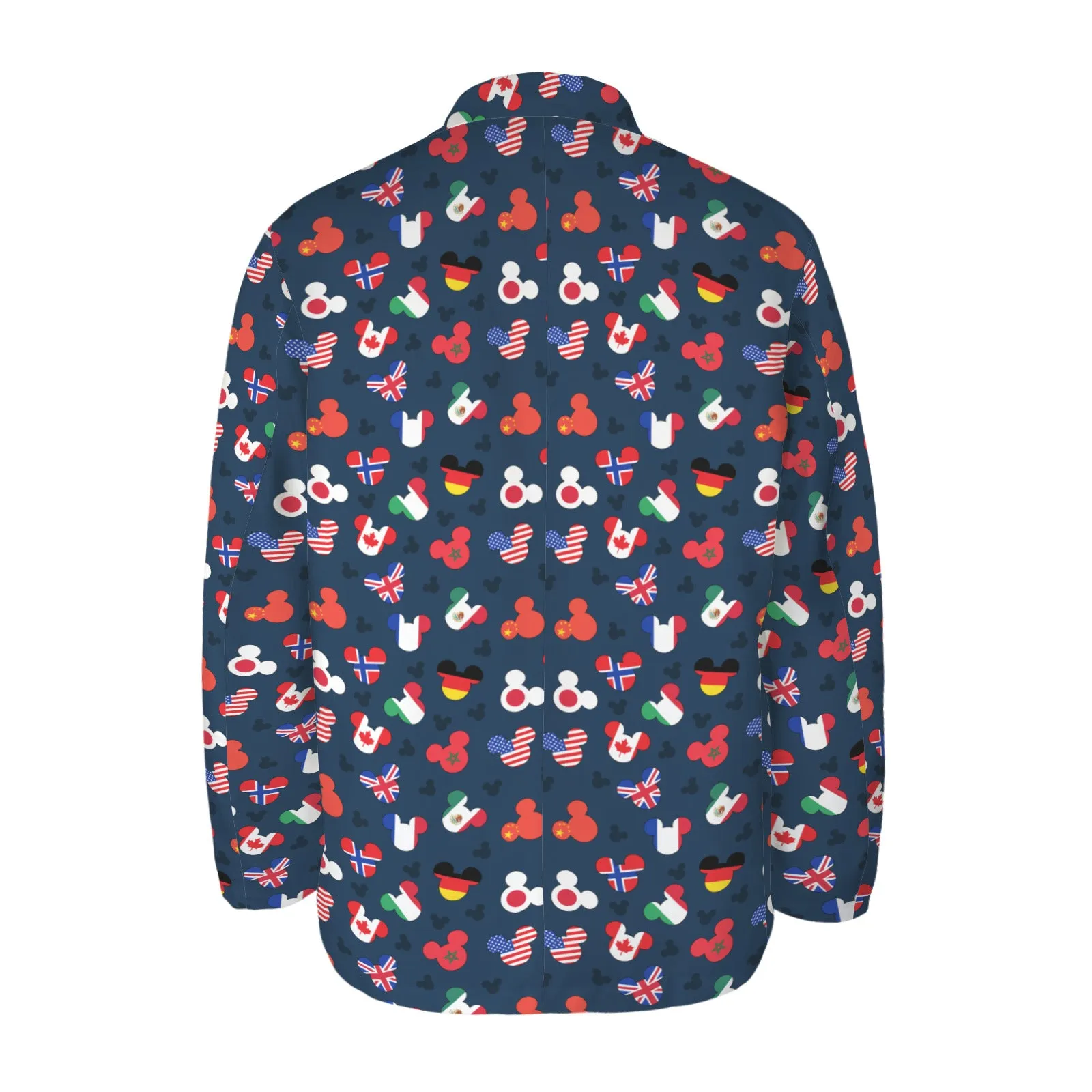 Mickey Flags Men's Blazer Jacket