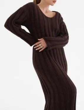 Missoula Maxi Dress | Espresso