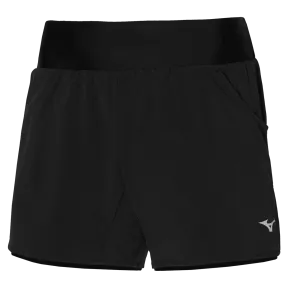 Mizuno Womens 2-in-1 4.5 inch Shorts