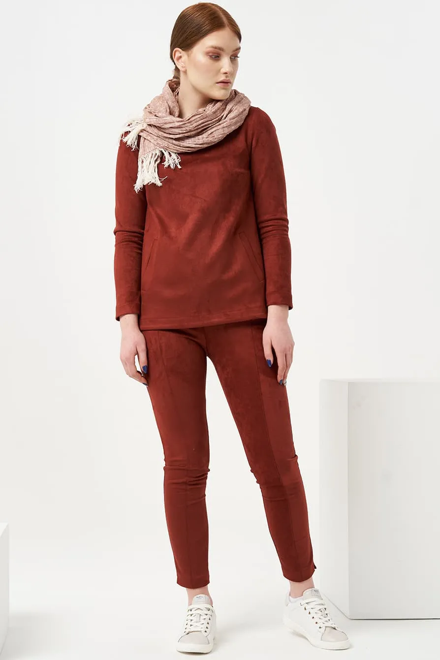 Natural linen scarf