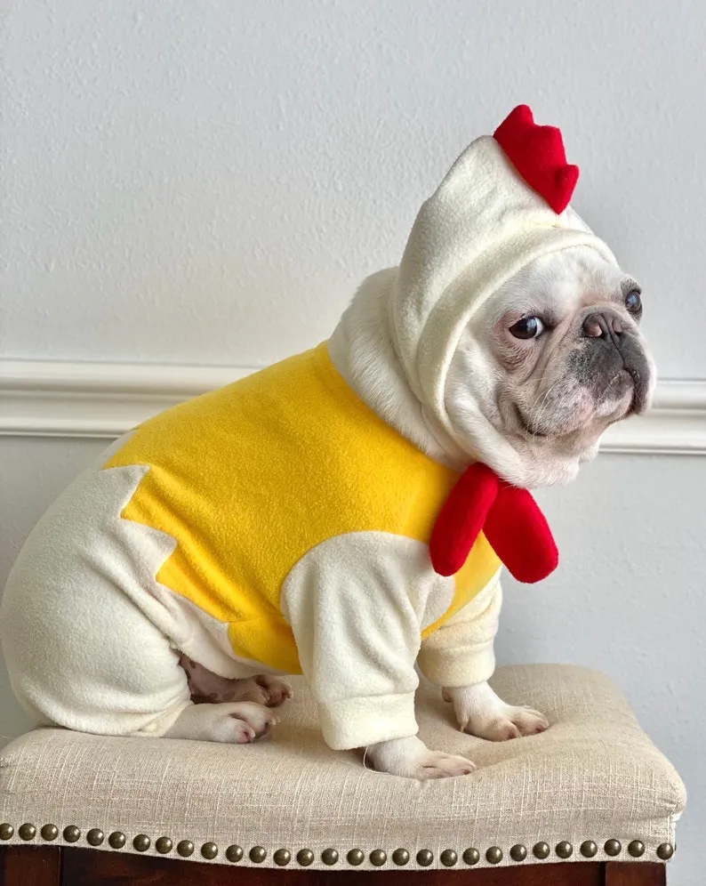 Newly-Hatched Chick Yellow Little Chicken Bodysuit