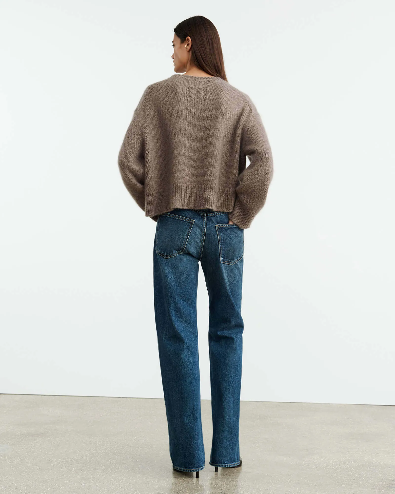 Nili Lotan - Anisa Sweater in Peat Melange