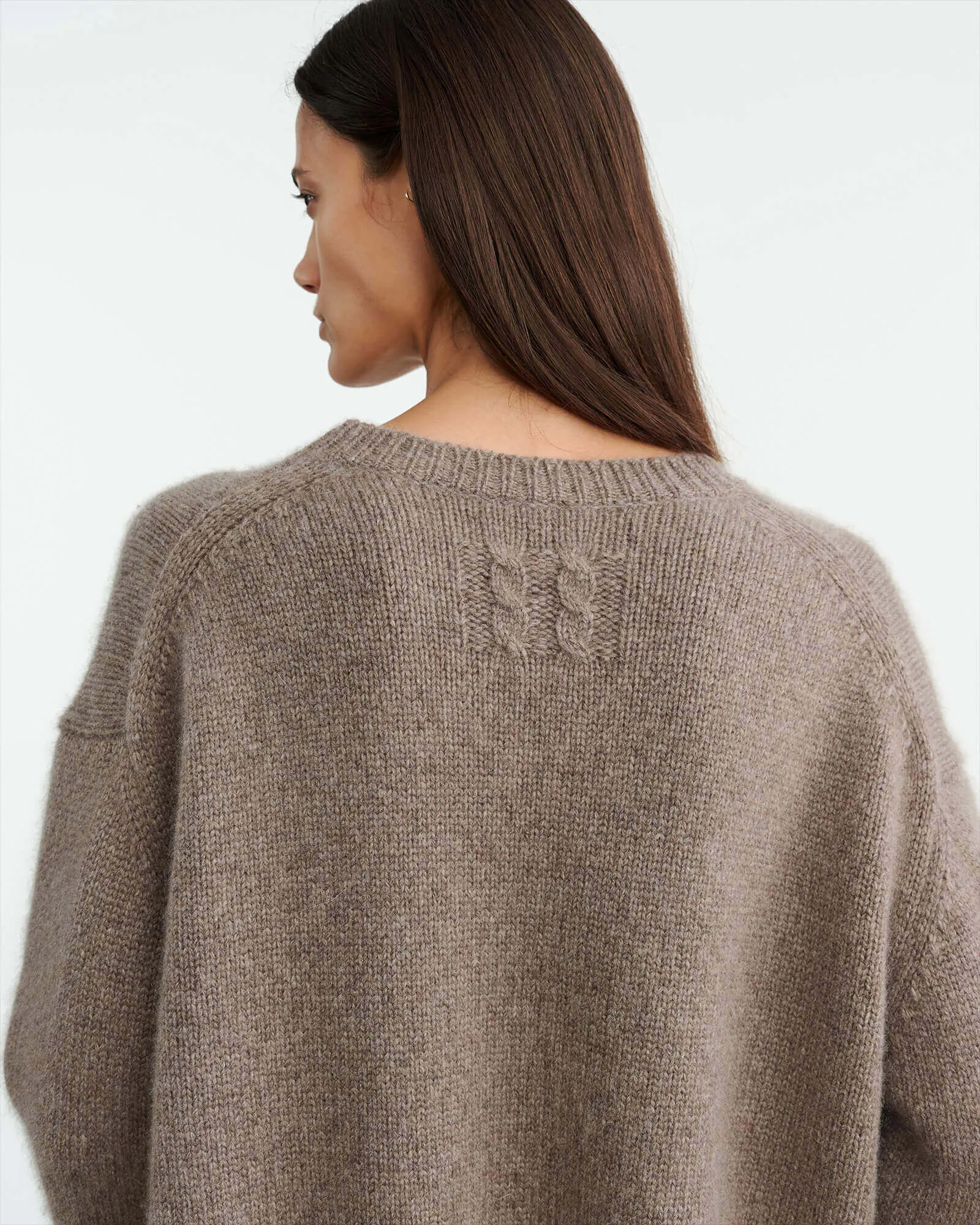 Nili Lotan - Anisa Sweater in Peat Melange