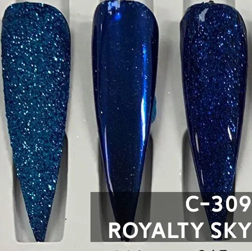 NOTPOLISH CHROME - C-309 Royalty Sky