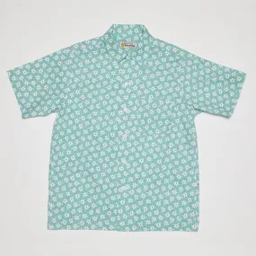 Open Collar Shirt (Green)