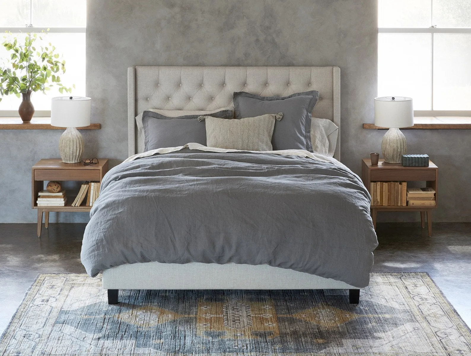 Organic Relaxed Linen Duvet Cover