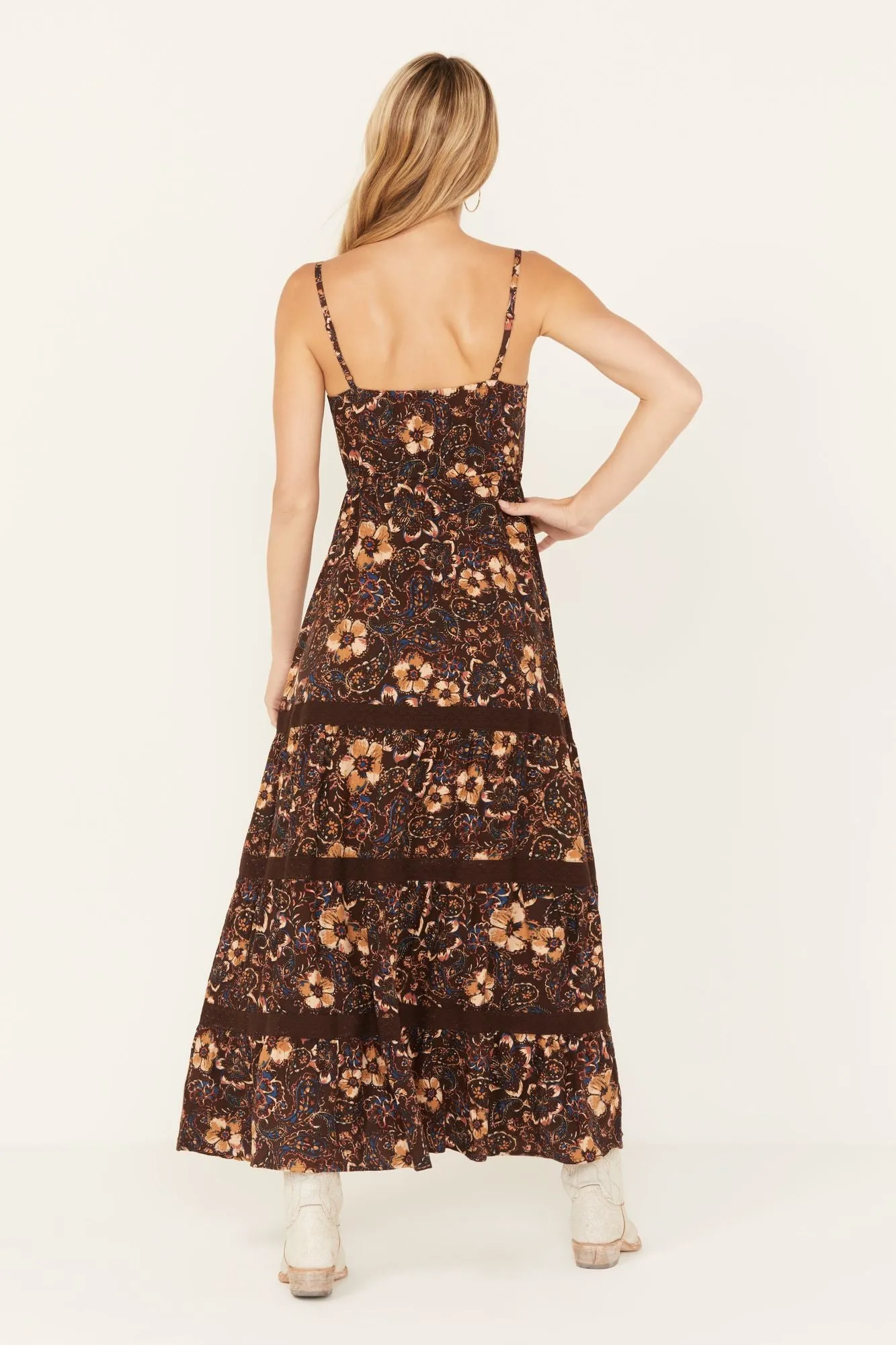 Poppy Floral Printed Maxi Dress