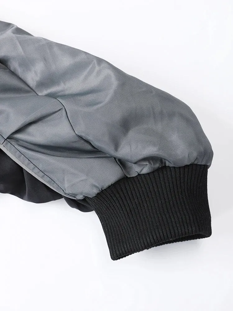Pre Order:  Hooded Zip-Up Reflective Short Jacket