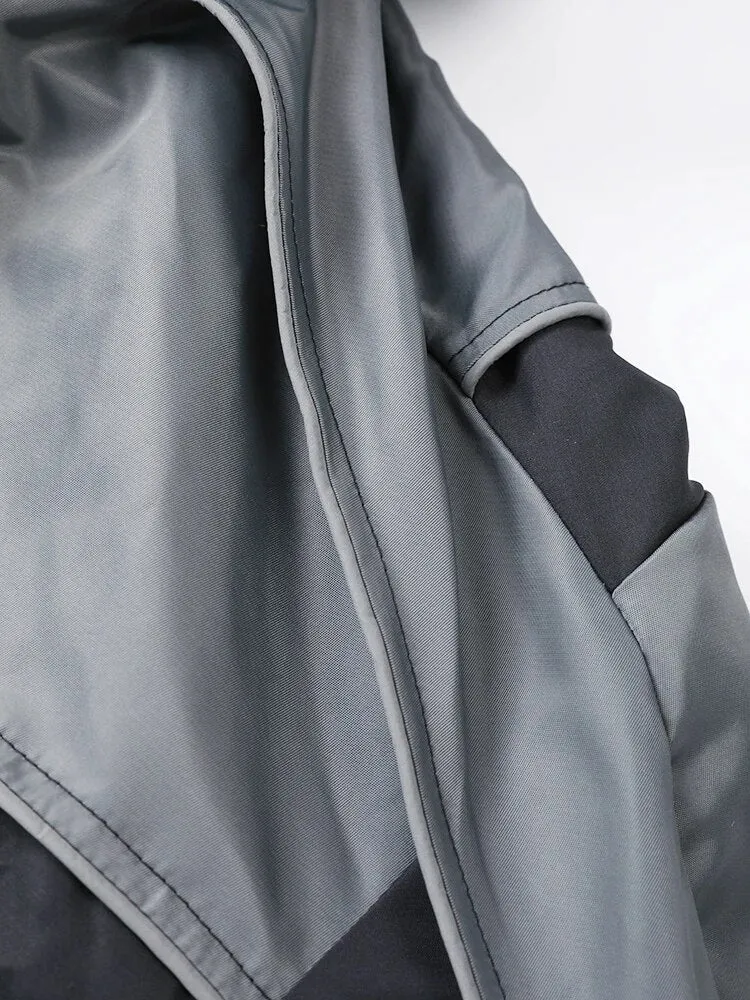Pre Order:  Hooded Zip-Up Reflective Short Jacket