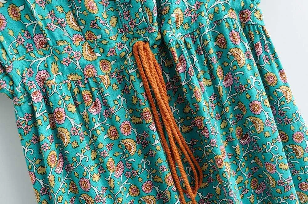 Prosperity Retro Chic Maxi Dress