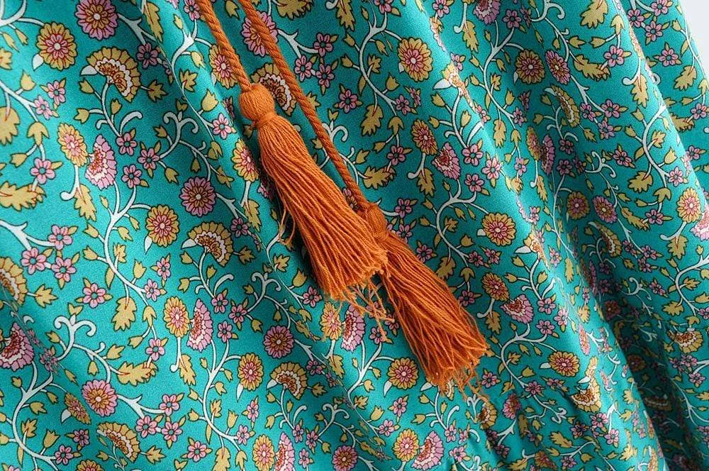 Prosperity Retro Chic Maxi Dress