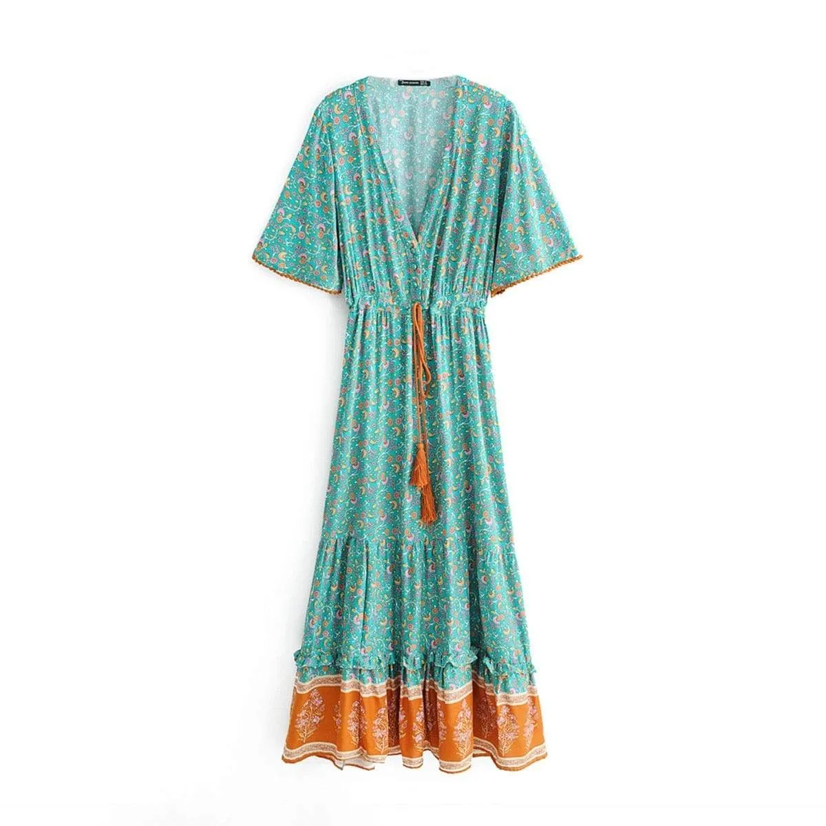 Prosperity Retro Chic Maxi Dress