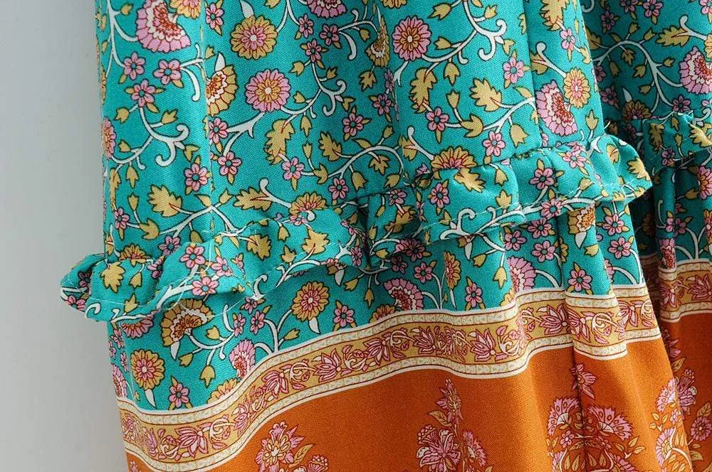 Prosperity Retro Chic Maxi Dress