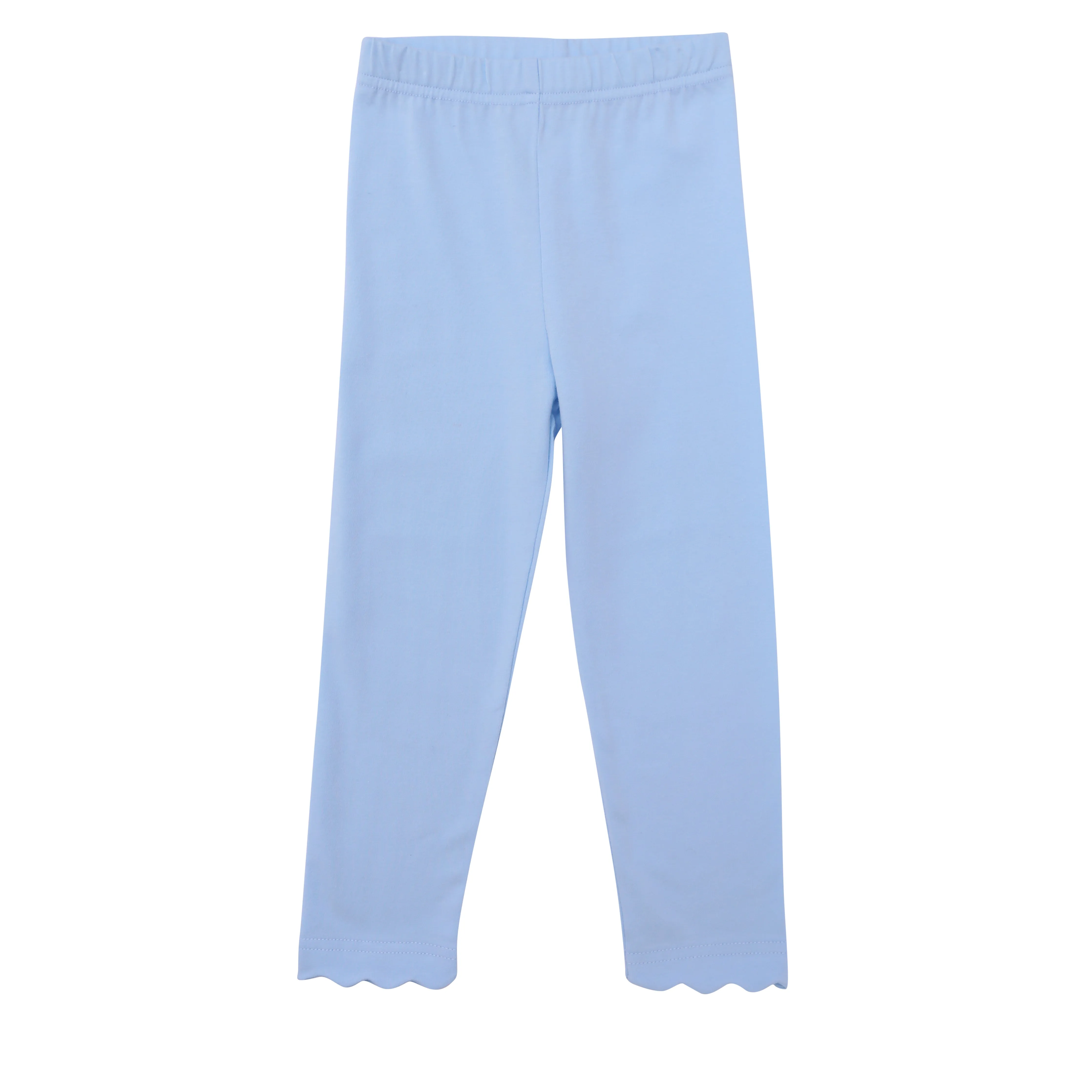 Reagan Top & Leggings Set - Light Blue Stripe