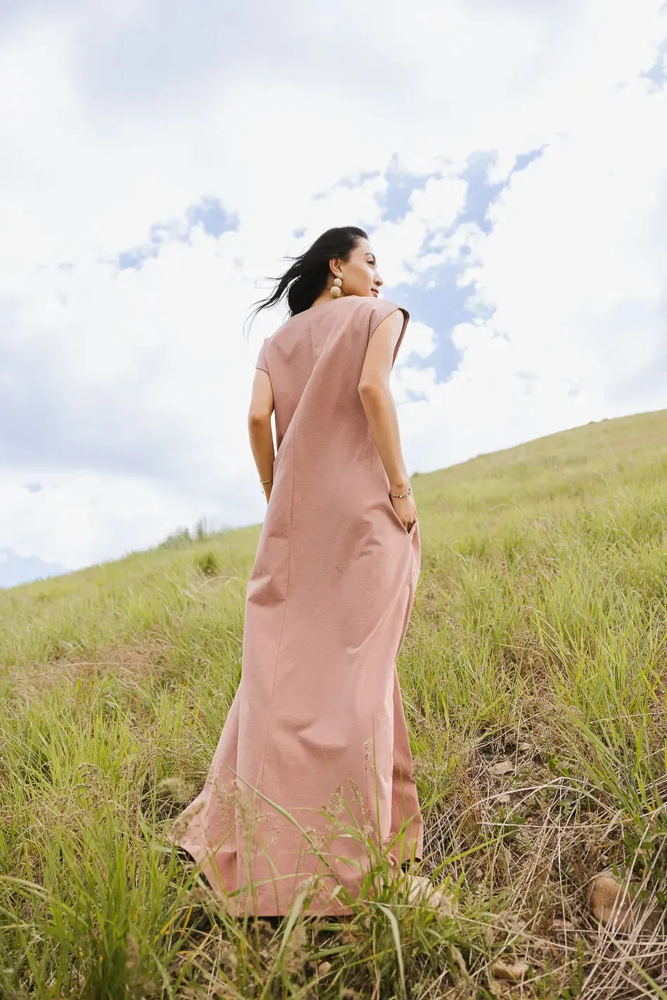 Rothica Maxi Dress in Brick - FINAL SALE