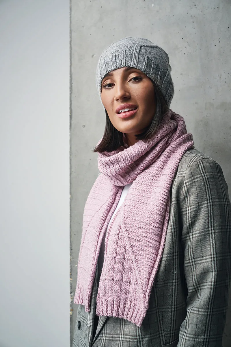 Rowan My London PDF Patterns - Moorgate Scarf or Wrap - PDF Download