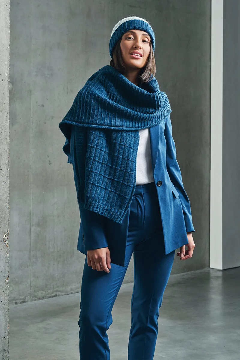 Rowan My London PDF Patterns - Moorgate Scarf or Wrap - PDF Download