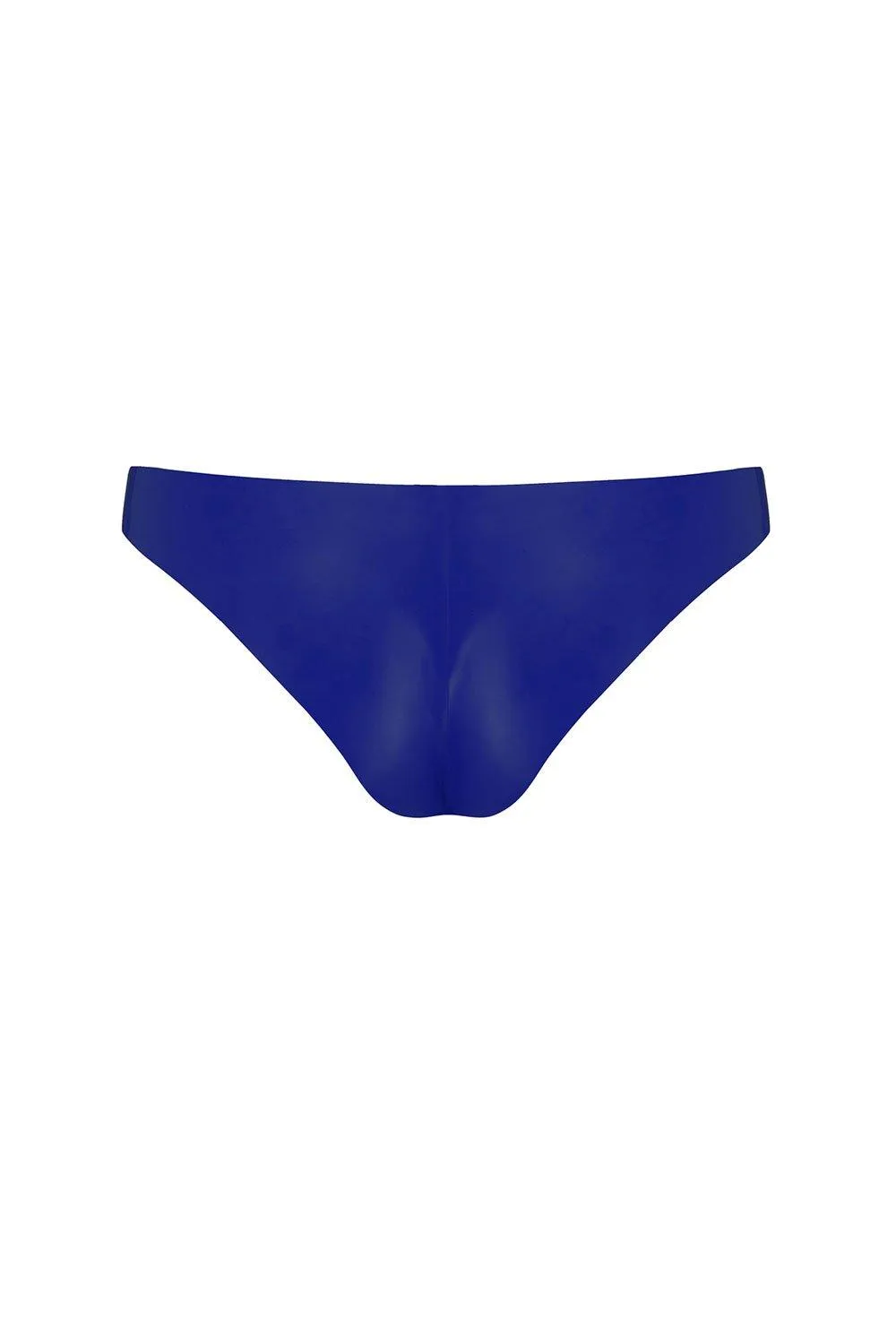 Royalblue Navy Latex Cheeky Brief
