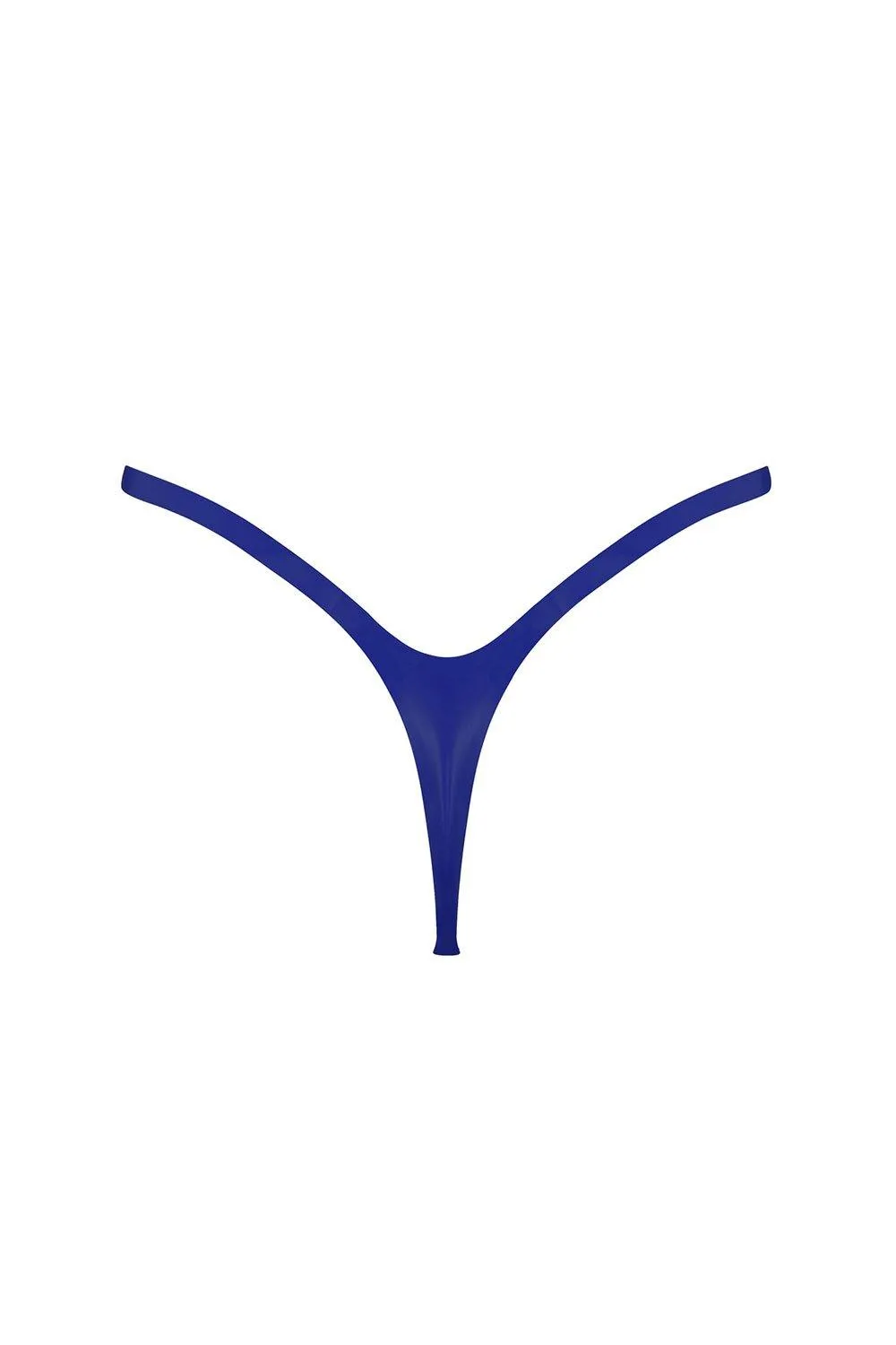 Royalblue Navy Latex G-String