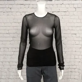 SALE! Mesh Top in Black by Simply Mila