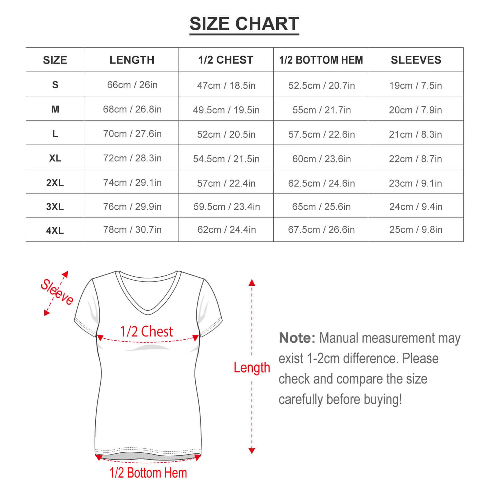 Sally's Dress Women's V-Neck T-Shirt