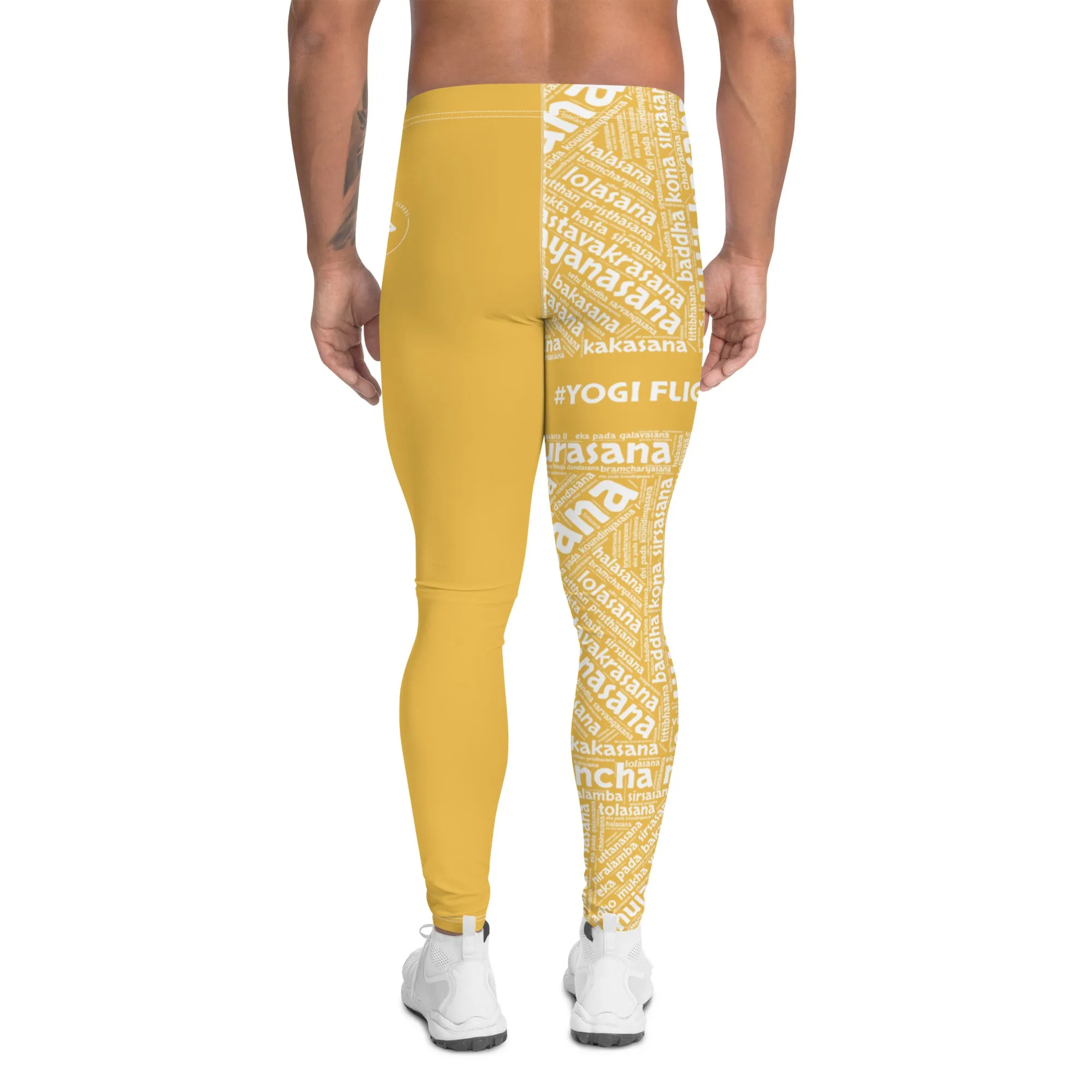 Sanskrit Men's Leggings (YFS Yellow)