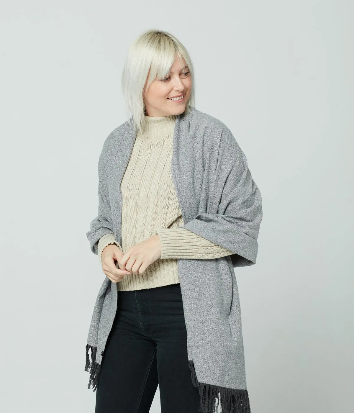 Sarah Scarf - Grey