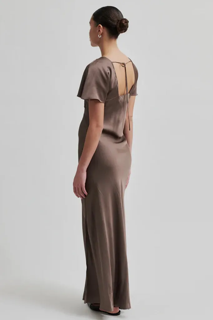 Second Female - Wienna Maxi Dress - Chocolate Chip