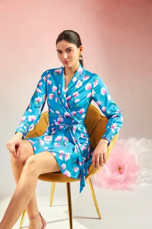 Sharon|Tie-Up Floral Dress