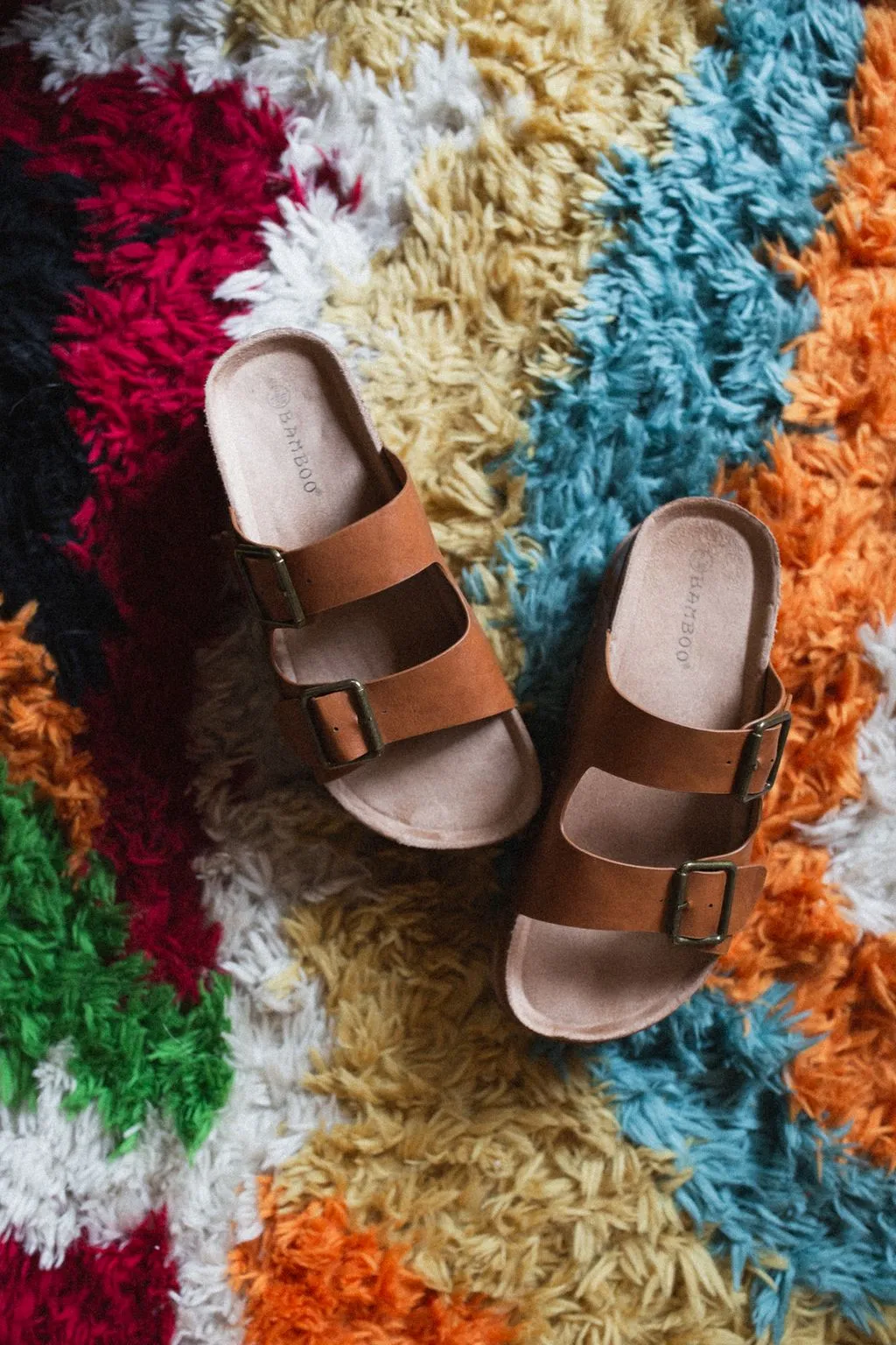 Shoreline Platform Sandals - Tan