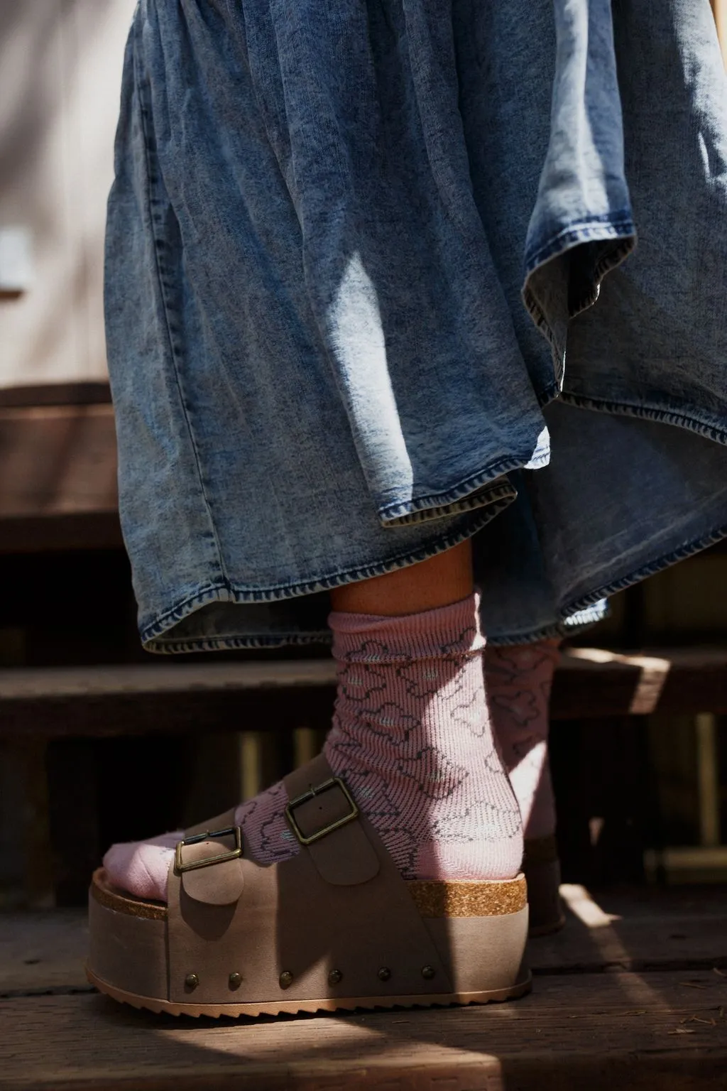 Shoreline Platform Sandals - Taupe