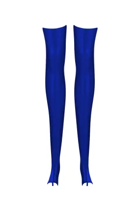 Sigma Royalblue Navy Latex Stockings