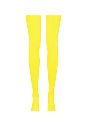 Sigma Yellow Latex Stockings