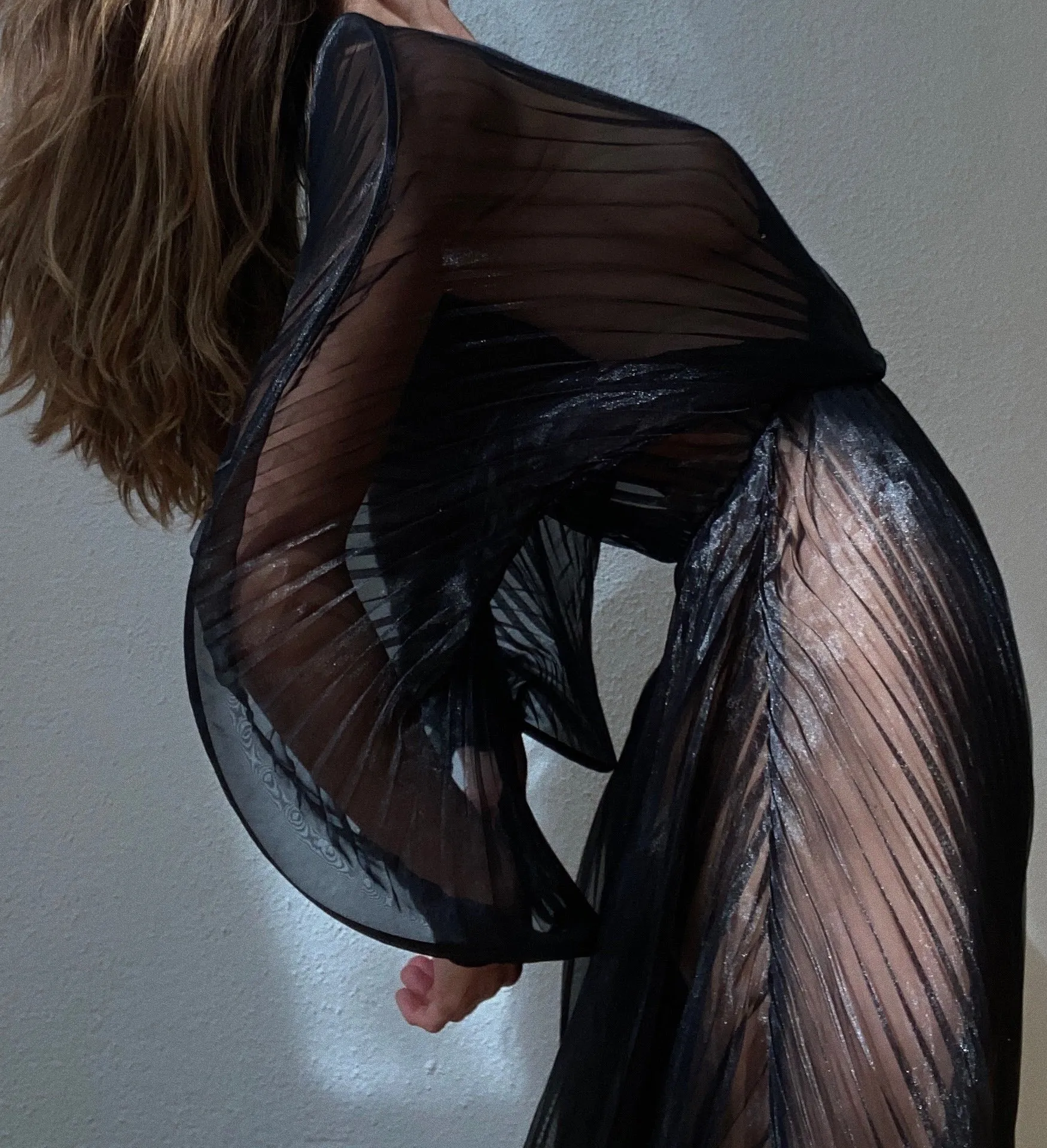 Signature Pleated Wrap Dress