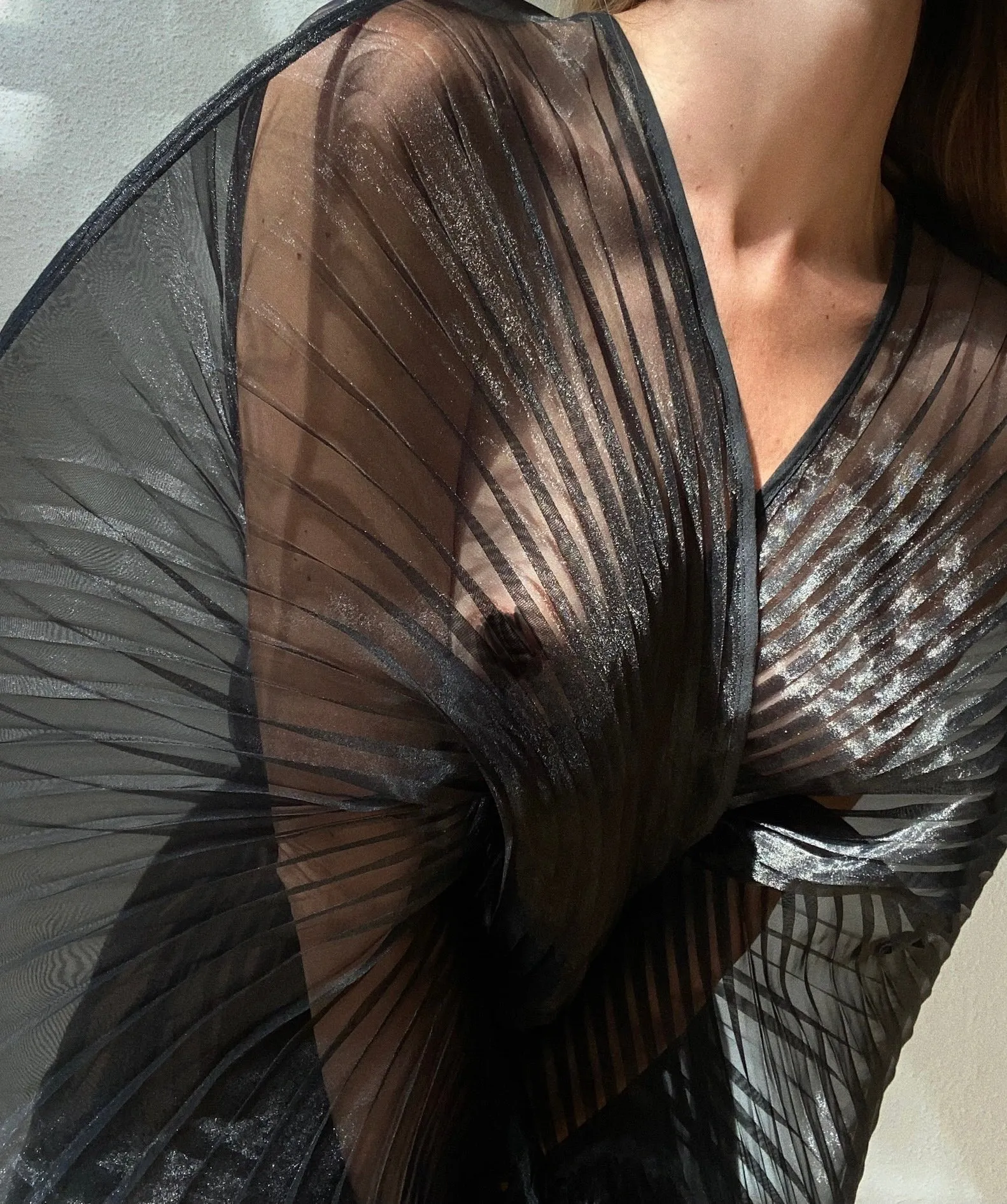 Signature Pleated Wrap Dress