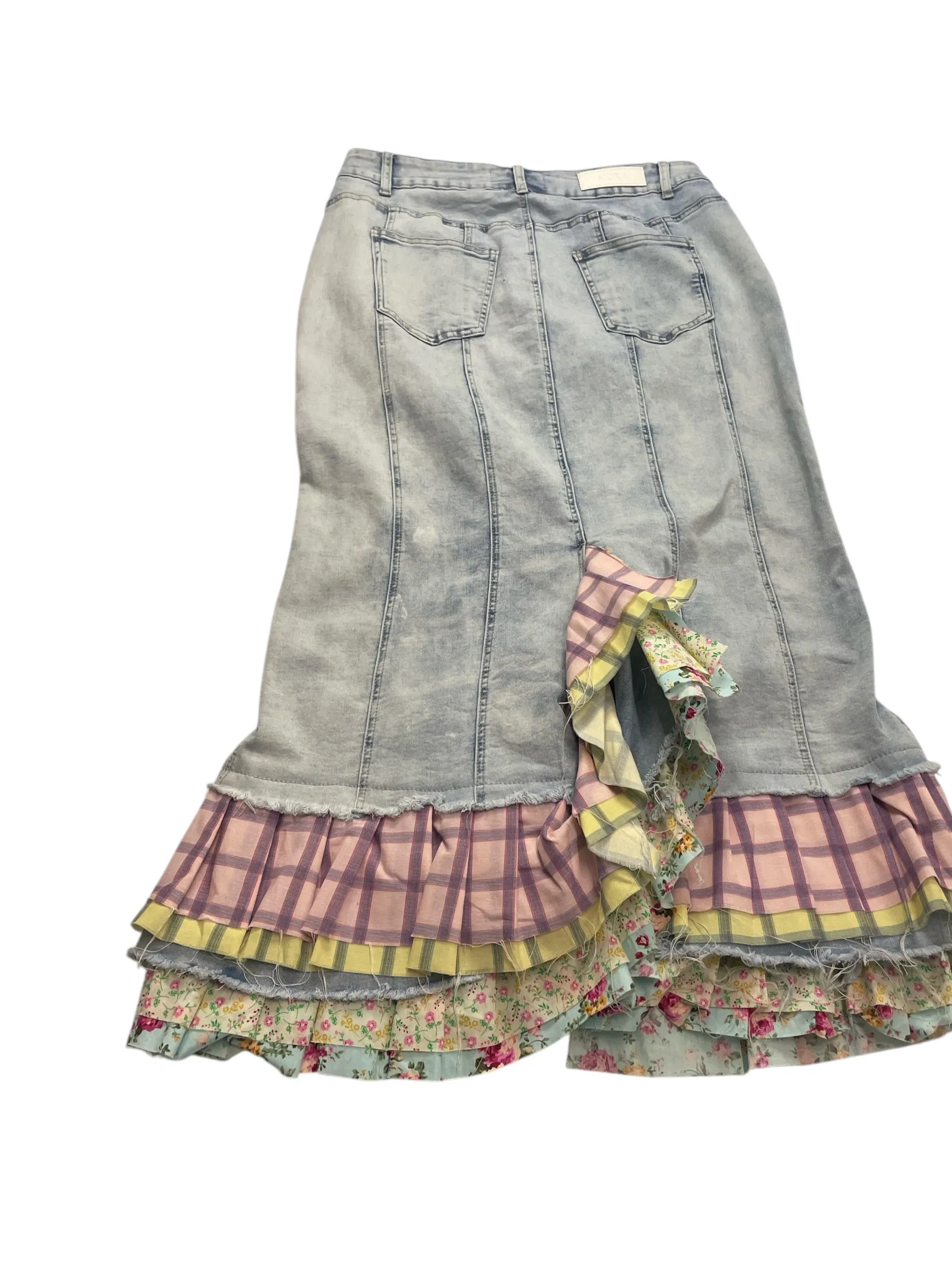 Skirt Maxi By Akira In Blue, Size: Xl