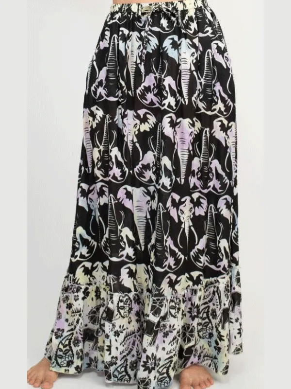 Skirt Maxi Elephant