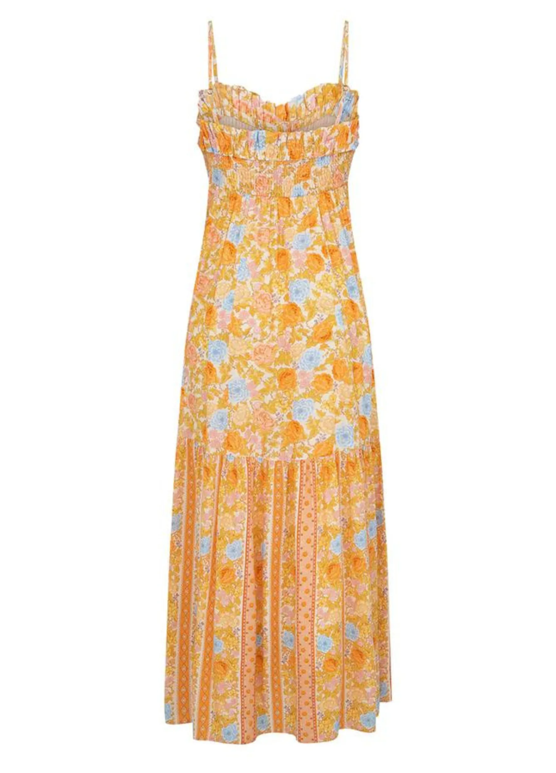 Spell - Enchanted Wood Strappy Maxi Dress - Dandelion