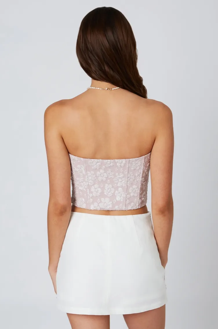 Stay With It Bustier Misty Pink
