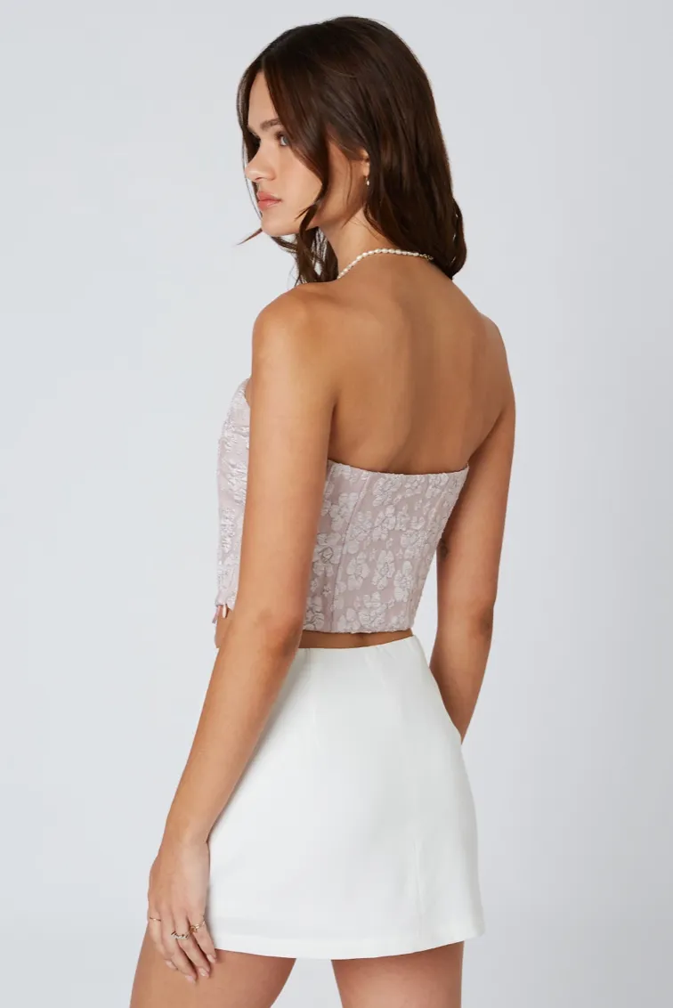 Stay With It Bustier Misty Pink
