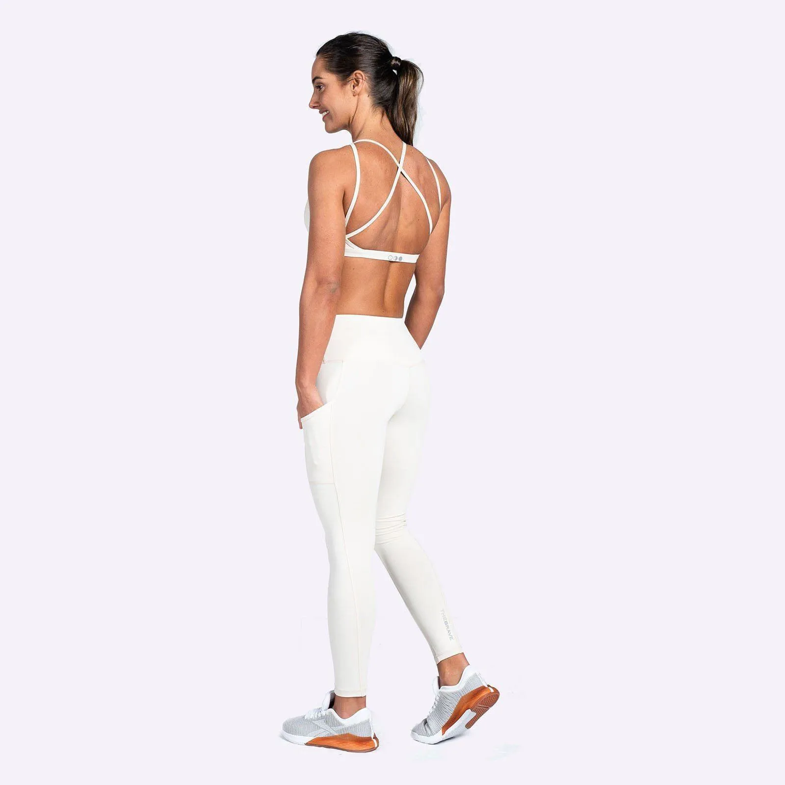 The Brave - Women's Elevate 7/8th Tights - Stone